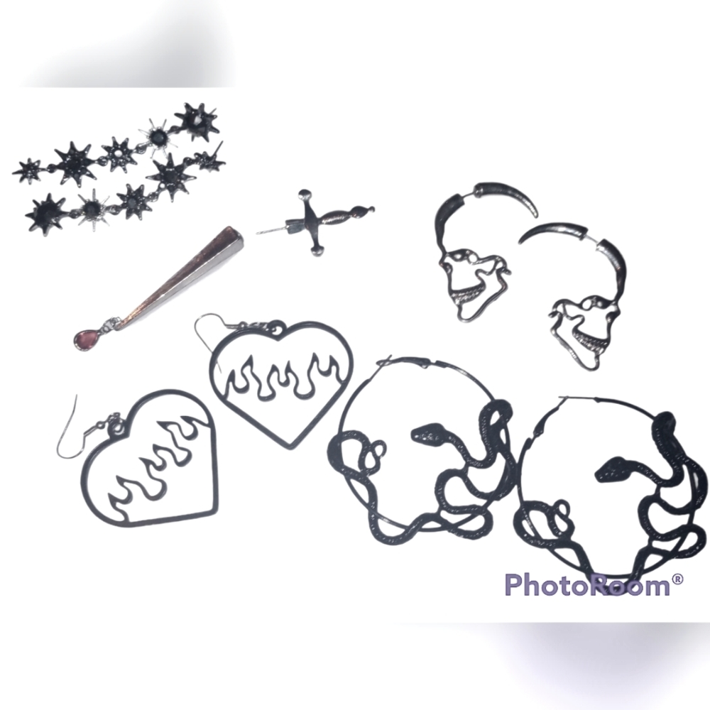 Goth Earrings Vera Wang LOT SALE